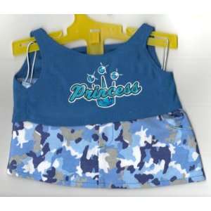  60080 Princess Blue Tank and Camo Skirt Outfit for 14 