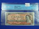 CCCS Graded1954 Canadian $2 Replacement Bank Note UNC64