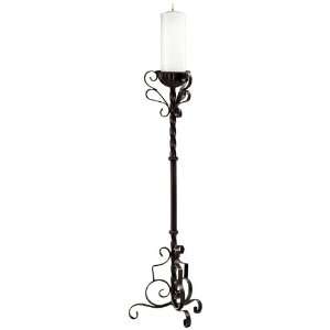  Large Las Cruces 32 High Iron Candle Holder