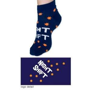 Anklet Socks with Night Shift Star Gazing Graphic