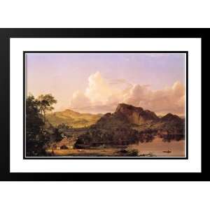  Church, Frederic Edwin 40x28 Framed and Double Matted Home 