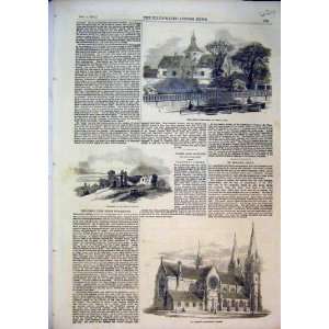    1854 Ninians Cathedral Perth Castle Union Workhouse