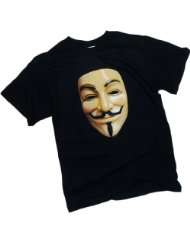 mask v for vendetta t shirt