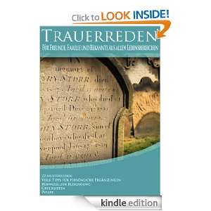 Trauerreden (German Edition) Gustav Anders  Kindle Store