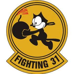  US Navy VF 31 Fighting 31 Squadron Decal Sticker 3.8 6 