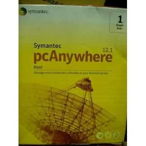    Symantec PCAnyshere 12.1 Host Single User 12132281 