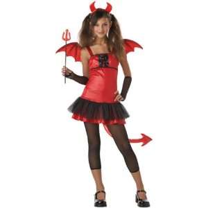  Tween Devil Girl Costume (SizeX Large 12 14) Toys 