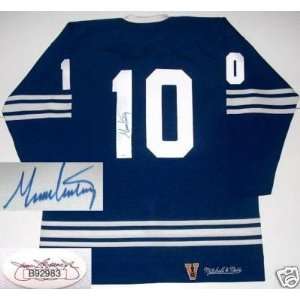  George Armstrong Autographed Jersey   Jsa Sports 