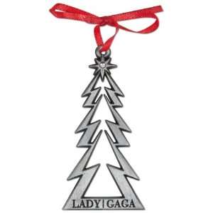  Lady Gaga Metal Christmas Tree Ornament 