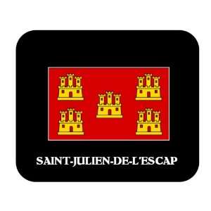    Charentes   SAINT JULIEN DE LESCAP Mouse Pad 