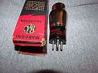   NIB EXCELLENT TYPE 01A / 01 A TUBE MARCONI RED PRINT CANADA VINTAGE