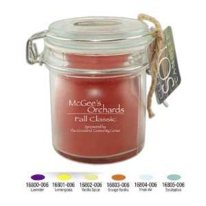 Clearly Soy   Macintosh Apple   Soy candle in a 6 oz. apothecary jar