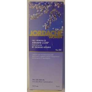  Jordache No. 64   Our Version of Armani Code for Woman by 