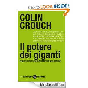   Anticorpi) (Italian Edition) Colin Crouch, M. Cupellaro 