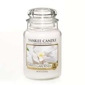 Yankee Candle 22 oz. White Gardenia Jar Candle 