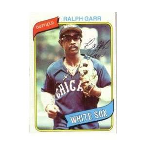  1980 Topps #272 Ralph Garr [Misc.]