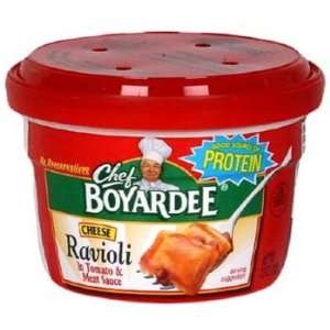 Chef Boyardee Microwavable Cheese Ravioli in Tomato & Meat Sauce 7.5 
