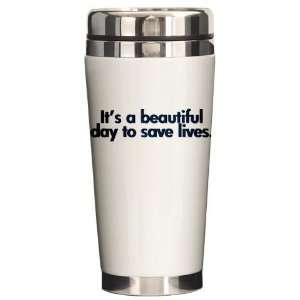 Surgeon Nurse Ceramic Travel Mug by   Kitchen 