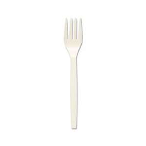  Eco Products S002PK Fork, 7 in.L, 50/PK, Beige Office 