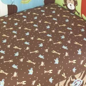  Too Good by Jenny McCarthy Zoo Zoo Fitted Crib Sheet Baby