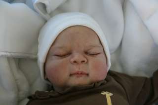 Reborn baby girl Libby (Cindy Musgrove kit), painted hair,  