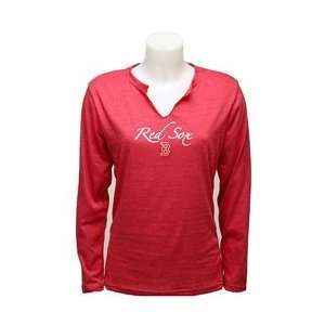 Boston Red Sox Womens Roll Call Long Sleeve T Shirt by Concepts Sport 