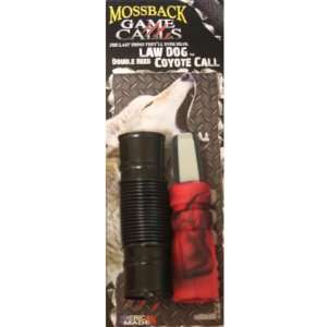   Mossback Game Calls Law Dog Double Reed Coyote Call