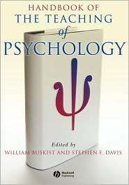 Handbook of the Teaching of Psychology, (1405138017), William Buskist 