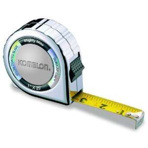   Mighty Mite Compact Case Tape Measure   Chrome