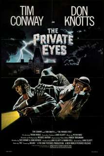 The Private Eyes 1980 Original One Sheet Movie Poster  