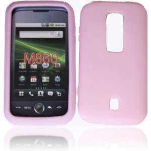   SKIN PINK CASE FOR HUAWEI ASCEND M860 Cell Phones & Accessories