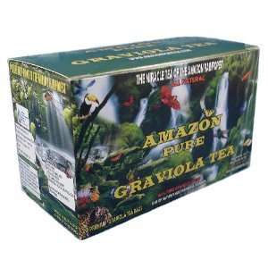  Pure   Natural Graviola Herbal Tea Bags   20 CT  