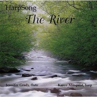 The River (Flute and Harp) by HarpSong Jennifer Grady, flute and 