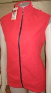 NEW NIKE GOLF WOMENS JACKET FIT VEST S 4 6 THERMA $80 P  
