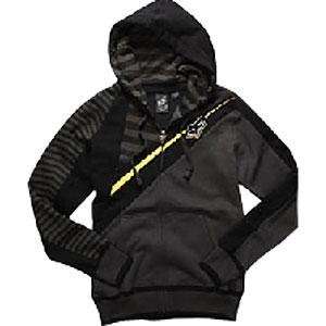  Fox Racing Vector Berzerker Zip Up Hoody   Small/Black 