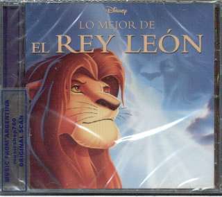 THE BEST OF LION KING SOUNDTRACK SEALED CD NEW 2011 EL REY LEON  