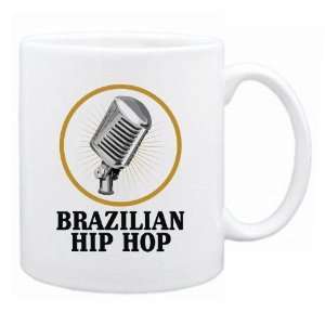  New  Brazilian Hip Hop   Old Microphone / Retro  Mug 