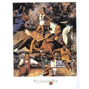  Clemente Micarelli   Dreaming Big (basketball) Canvas 