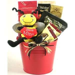 Bee Mine, Valentines Day Gift Basket  Grocery & Gourmet 