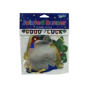  Bulk Pack of 144   Good Luck jointed banner (Each) By 