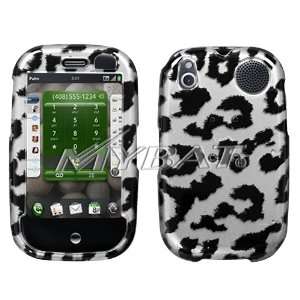  PALM Pre Black Leopard 2D Silver Skin Phone Protector 