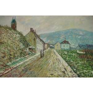  24X36 inch Claude Monet Painting Local entrance of 