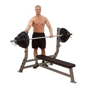 Body Solid Pro Clubline Flat Olympic Bench (SFB349G)  
