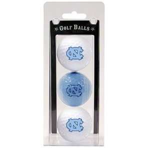  North Carolina Tar Heels   UNC Team Logo Three Golf Ball 