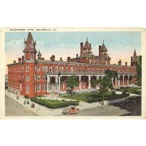   Postcard   Oglethorpe Hotel   Brunswick Georgia 