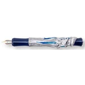  Stipula Limited Edition Trevi Fountain Pen Silver (Xtra 