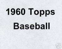1960 Topps #259 Chicago Cubs GEORGE ALTMAN EX/MINT B2  