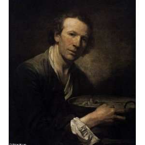   Jean Baptiste Greuze   24 x 28 inches   Portrait of