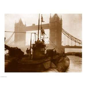  National Archief Uboat 155 London Poster (10.00 x 8.00 