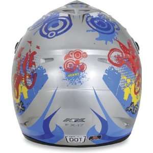  AFX FX 17Y Youth Helmet Stunt Full Face Blue Small Sports 